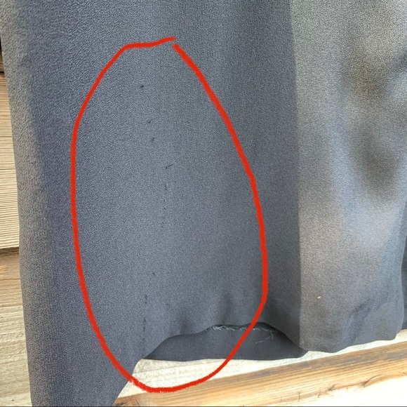 Vintage Mod Ruffle Neck Women’s Black Dress - Picture 14 of 16